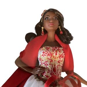 Barbie 2010 American American Holiday Doll NIB